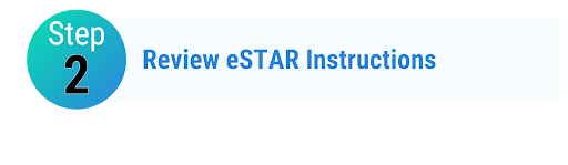 preparation step 2 review eSTAR instructions