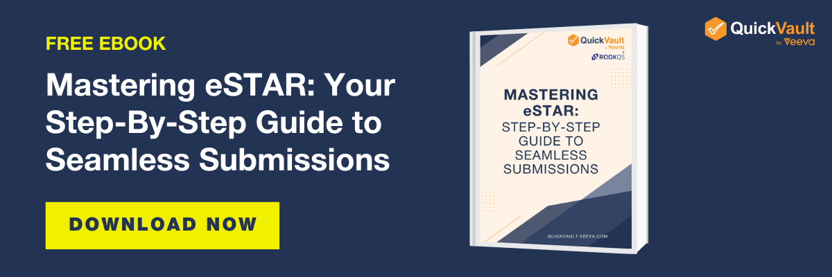Free download of the ebook Mastering eSTAR: Step-By-Step Guide to Seamless Submissions