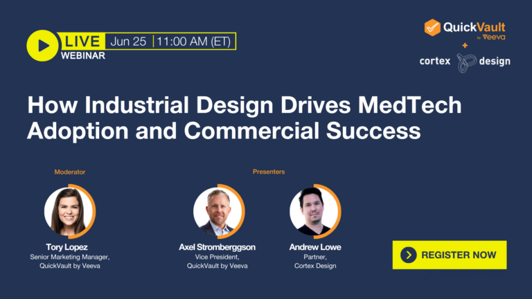 How Industrial Design Drives MedTech Adoption and Commercial Success - Free Webinar