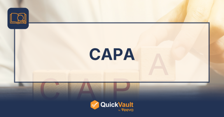 CAPA Corrective and Preventive Action Definition Featured Image