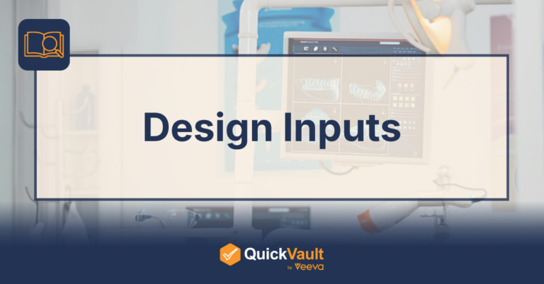 Design Inputs Definition Featured Image