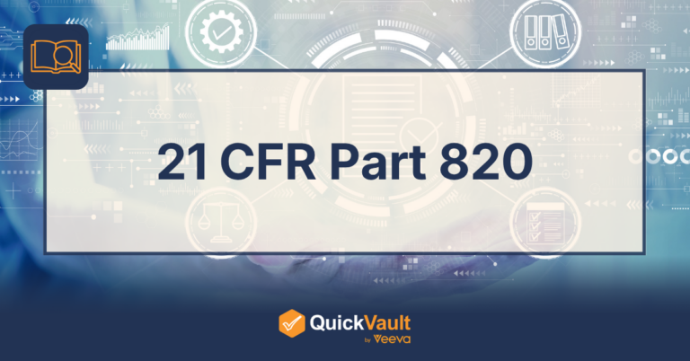 What is 21 CFR Part 820? Definition Featured Image